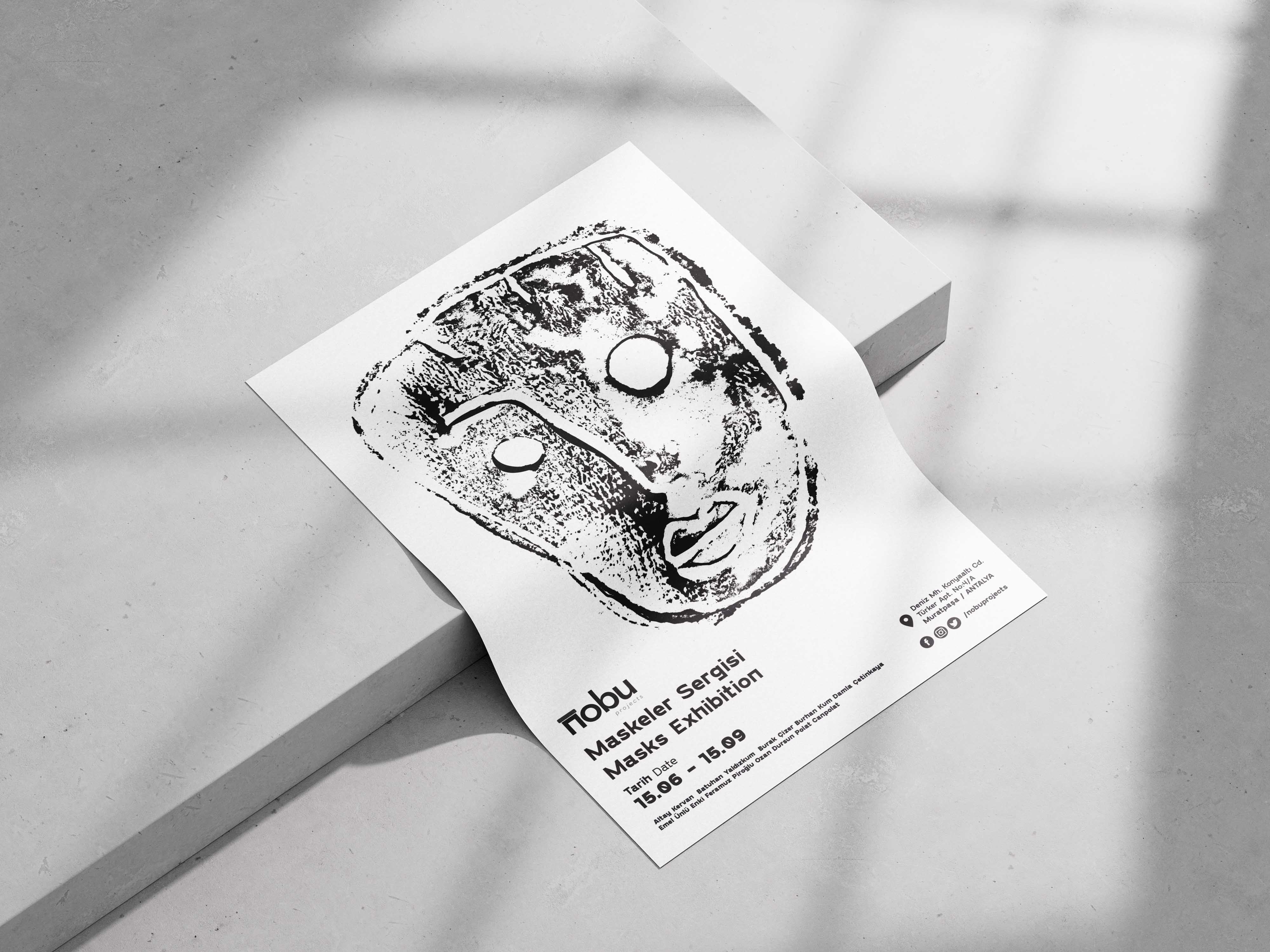 Masks — exhibition documentation