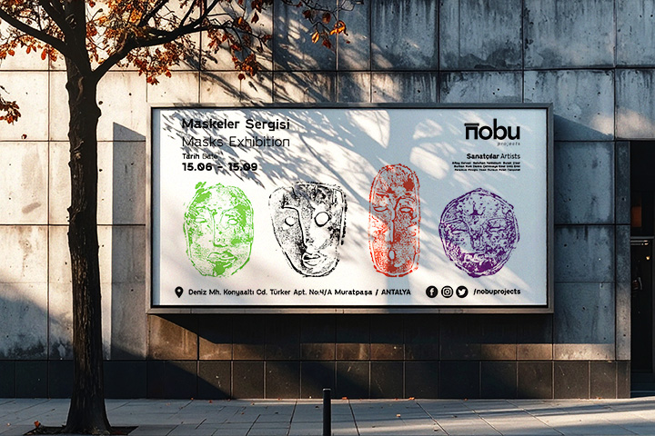 Masks — poster application