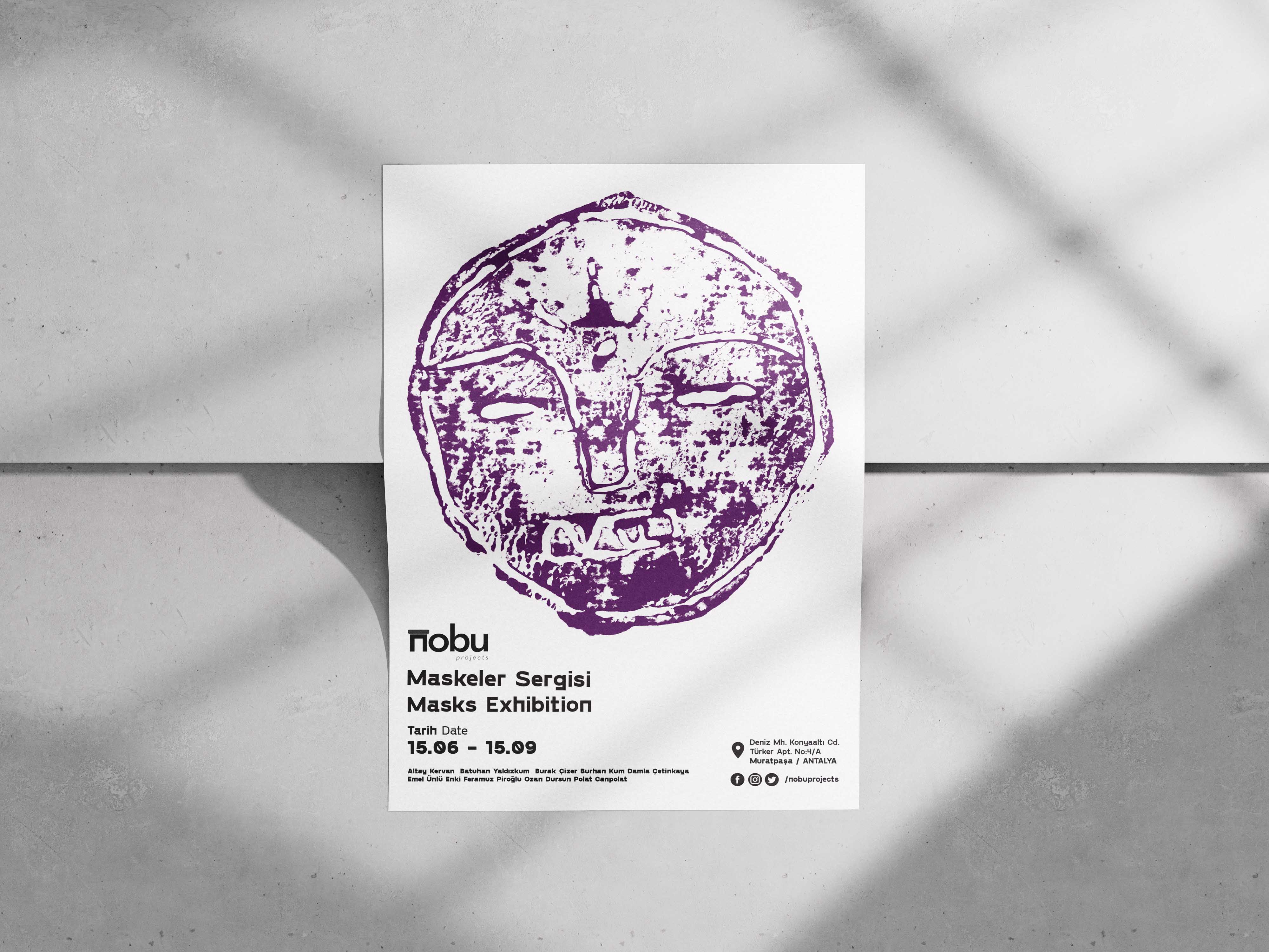 Masks — exhibition documentation