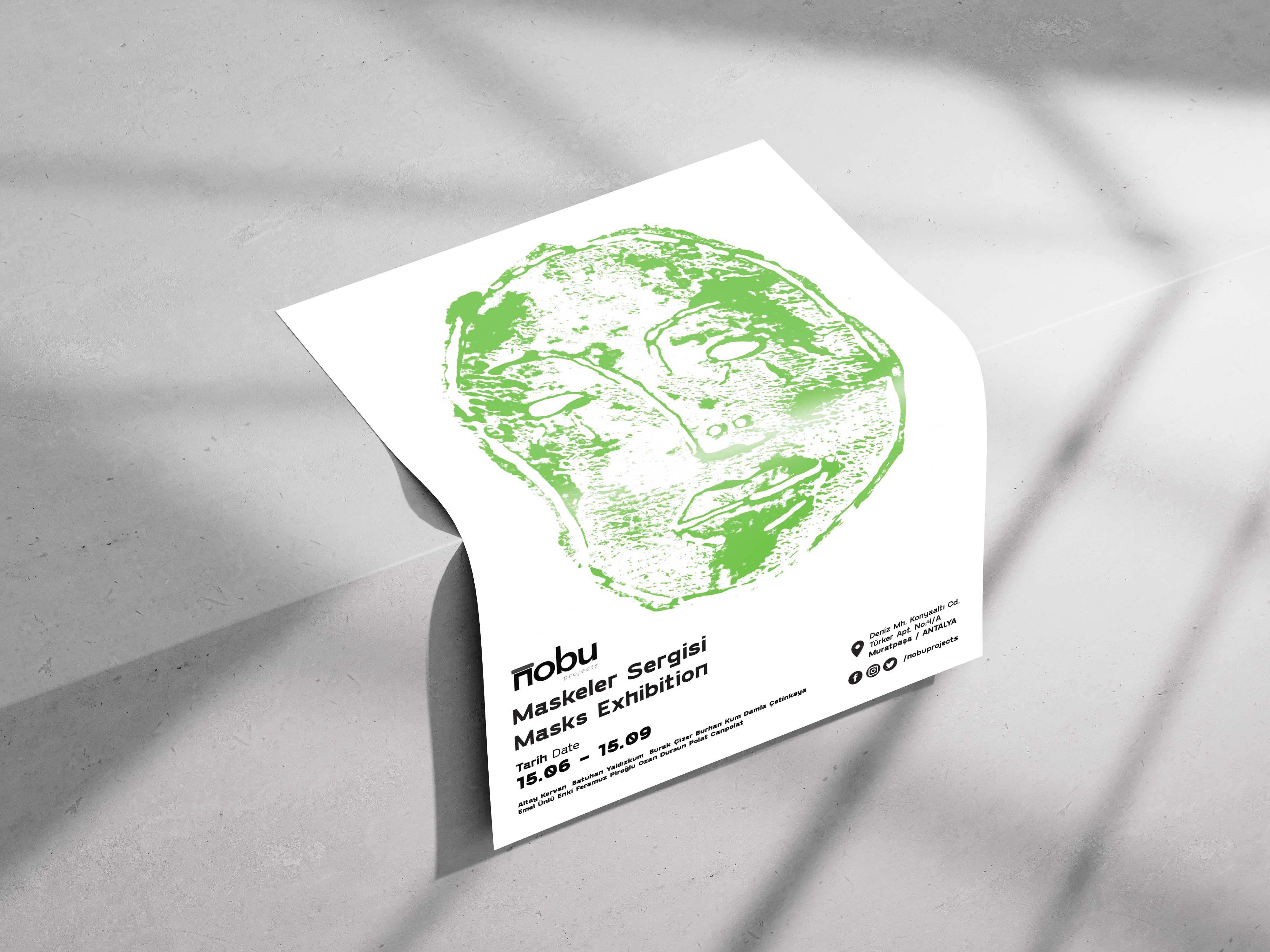 Masks — exhibition documentation