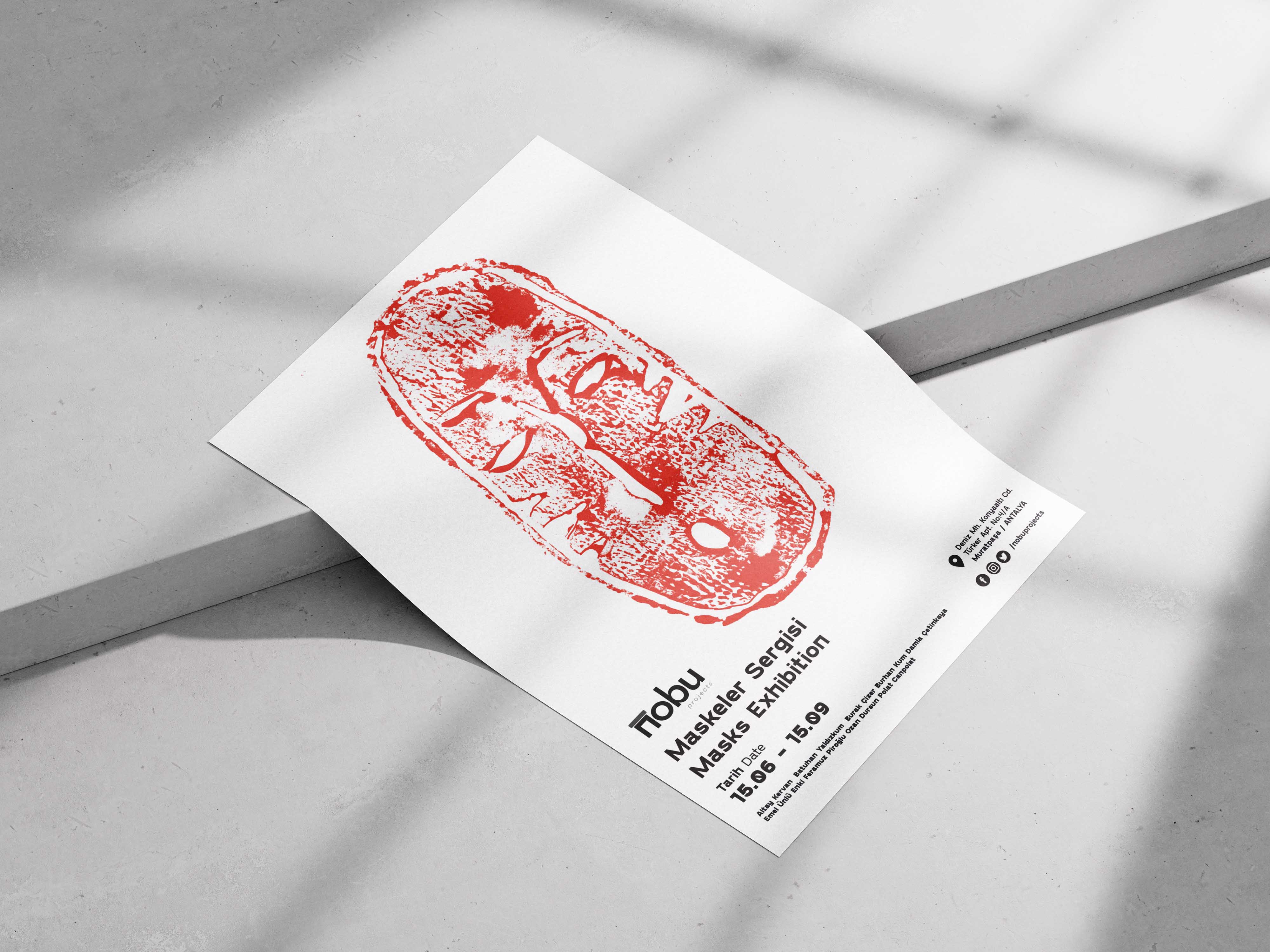 Masks — exhibition documentation