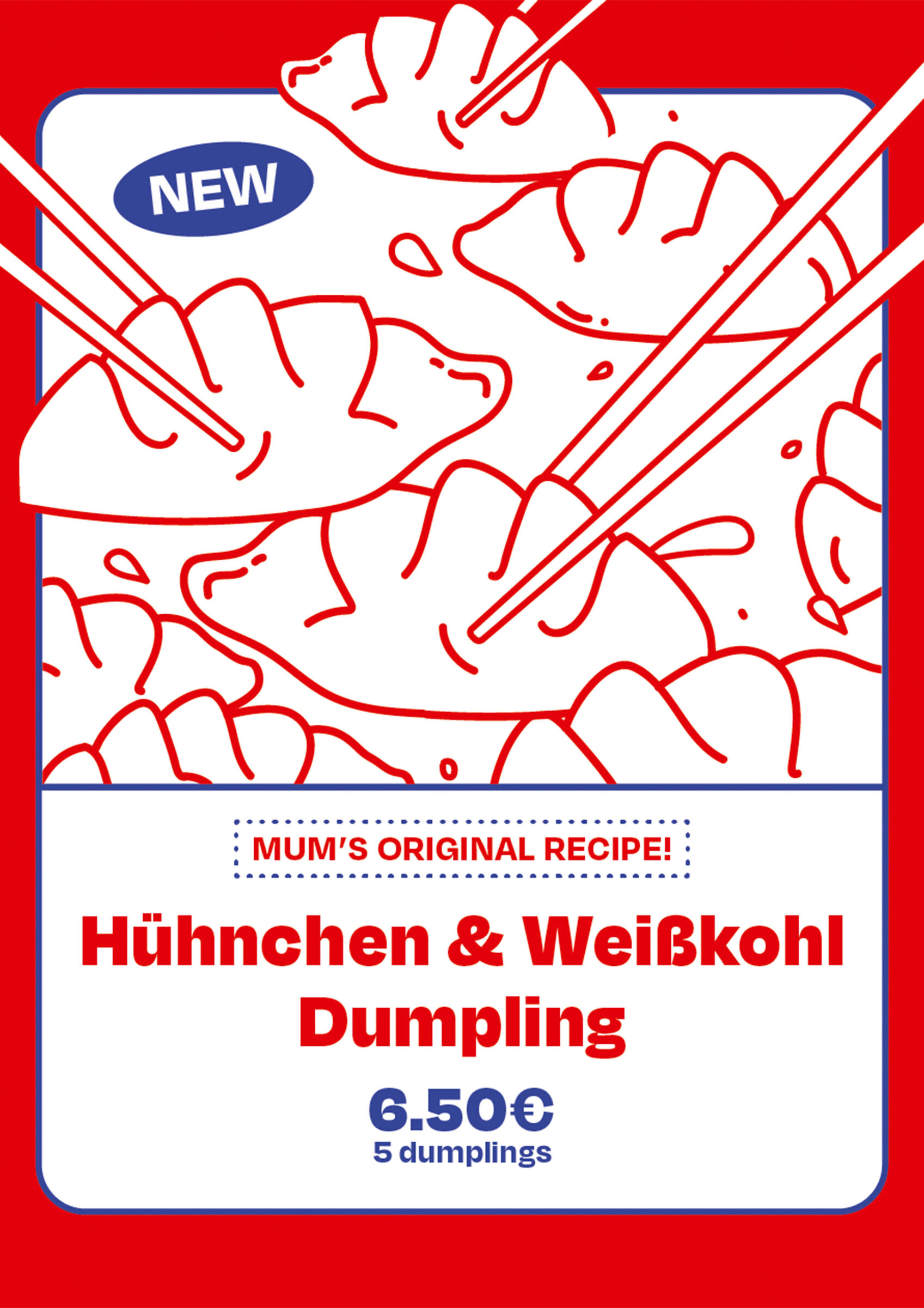 Dumplings campaign poster